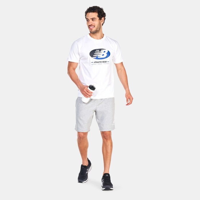 New Balance Men's Essentials Reimagined Graphic T-Shirt Green New Balance Men's Essentials Reimagined Graphic T-Shirt Green image number 2