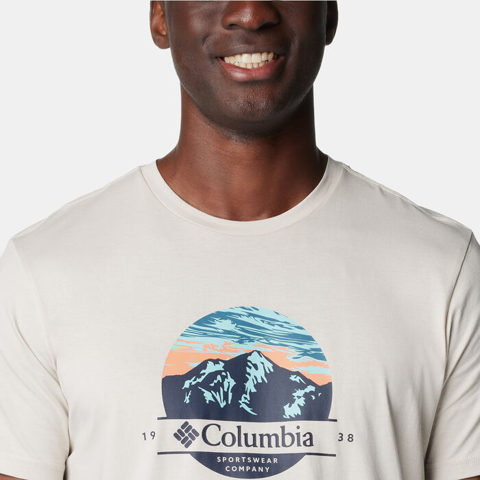 Columbia Men's Path Lake Graphic T-Shirt Brown Columbia Men's Path Lake Graphic T-Shirt Brown image number 2