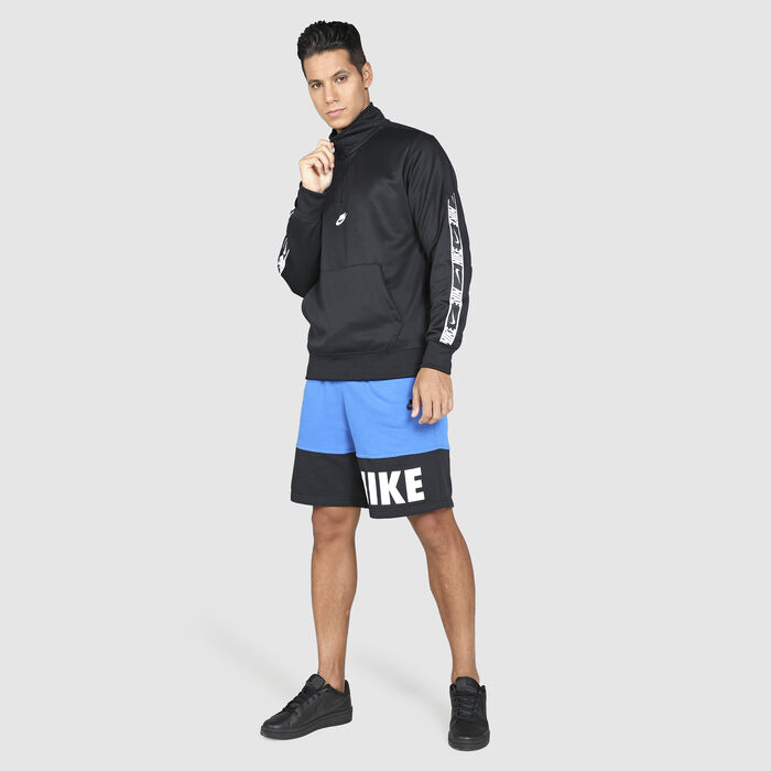 Nike Men's Sportswear Half-Zip Sweatshirt Black Nike Men's Sportswear Half-Zip Sweatshirt Black image number 2