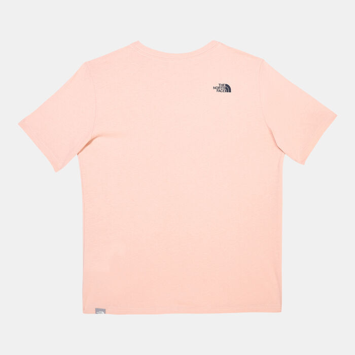 The North Face Kids' Easy Relaxed T-Shirt Pink The North Face Kids' Easy Relaxed T-Shirt Pink image number 1
