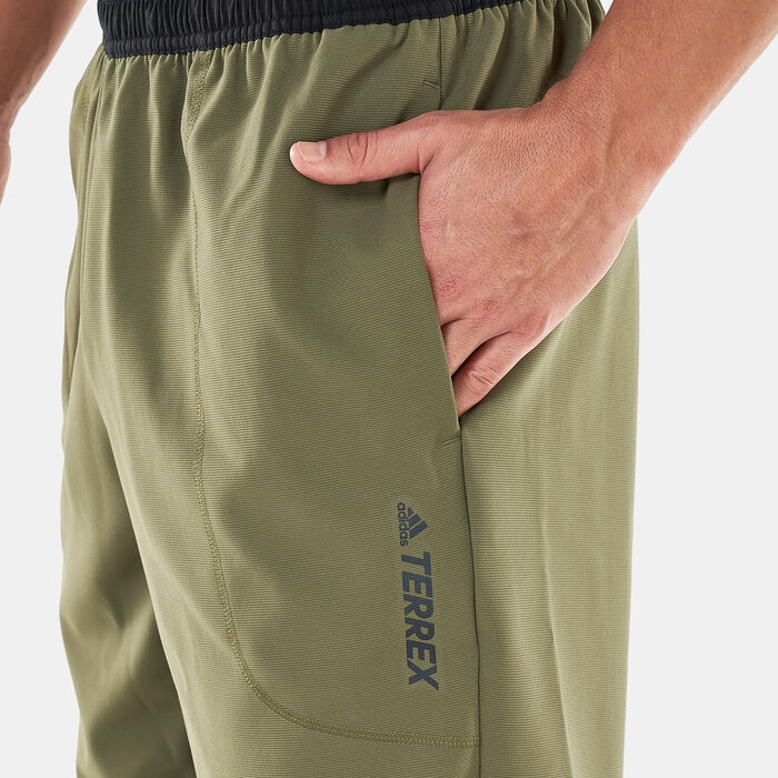 adidas Men's Terrex Multi Primegreen Pants Green adidas Men's Terrex Multi Primegreen Pants Green image number 3