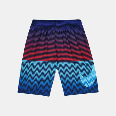 Nike Swim Kids' 8-Inch Volley Swimming Shorts Blue