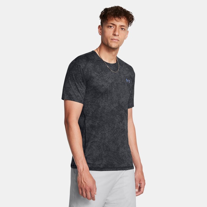 Under Armour Men's Vanish Elite Vent Printed Training T-Shirt Black Under Armour Men's Vanish Elite Vent Printed Training T-Shirt Black image number 0