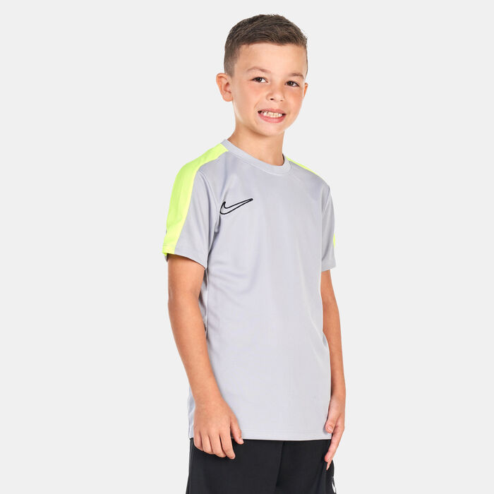 Nike Kids' Dri-FIT Academy23 Football Top Grey Nike Kids' Dri-FIT Academy23 Football Top Grey image number 0
