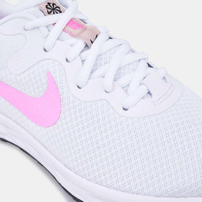 Nike Women's Revolution 6 Next Nature Shoe White Nike Women's Revolution 6 Next Nature Shoe White image number 4