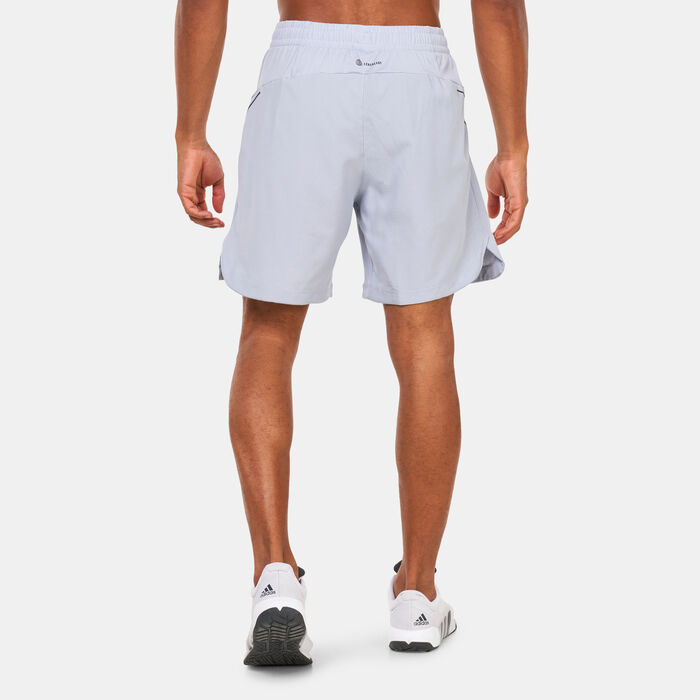 adidas Men's HIIT Mesh Training Shorts Grey adidas Men's HIIT Mesh Training Shorts Grey image number 1