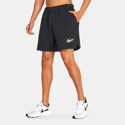 Nike Men's Dri-FIT Fleece Fitness Shorts Black