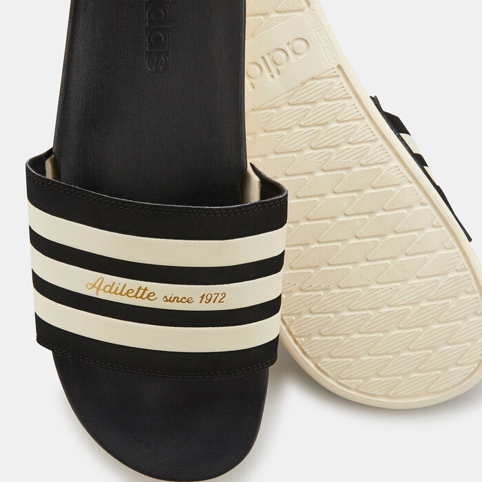 adidas Adilette Comfort Slides Black adidas Adilette Comfort Slides Black image number 2