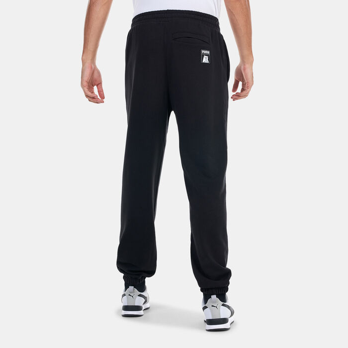 PUMA Men's x RIPNDIP Sweatpants Black image number 1