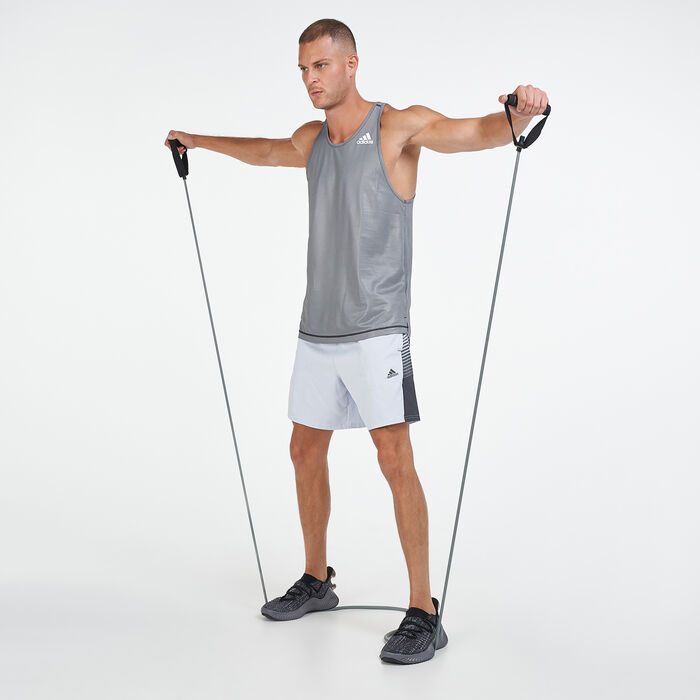 adidas Men's For The Oceans Primeblue Tank Top Silver adidas Men's For The Oceans Primeblue Tank Top Silver image number 2