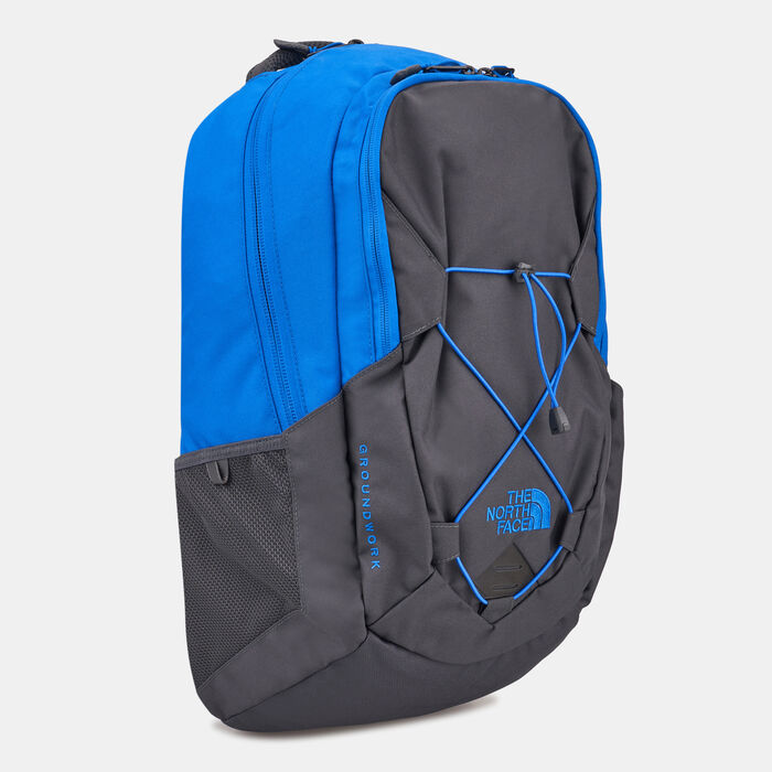 The North Face Groundwork Backpack Blue The North Face Groundwork Backpack Blue image number 2