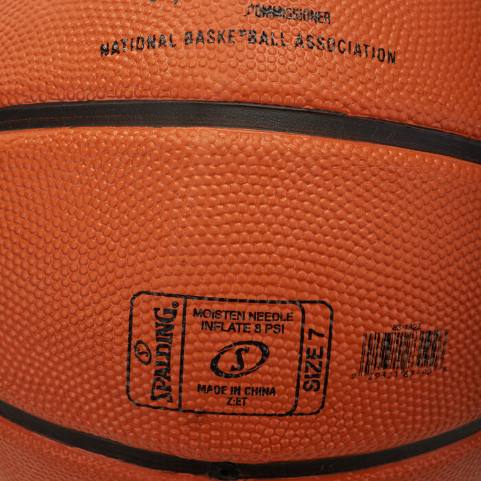 Spalding Logoman Soft Grip Outdoor Basketball Orange image number 2