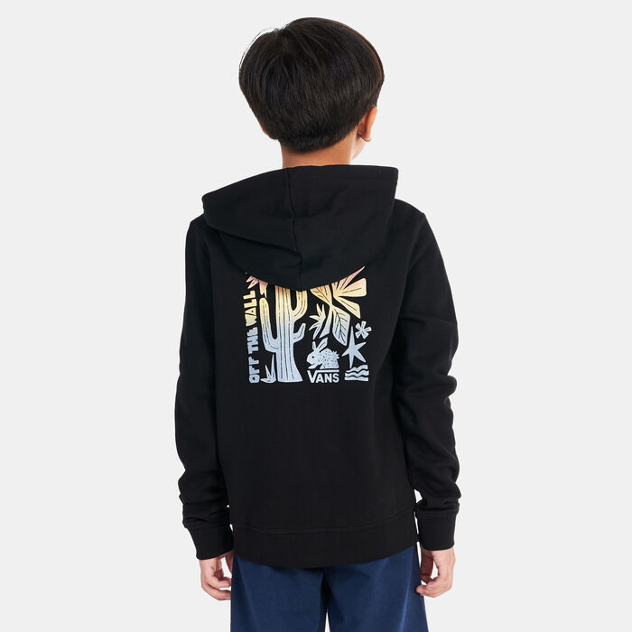 Vans Kids' Little Lizzie Full Zip Hoodie (Older Kids) Black image number 1