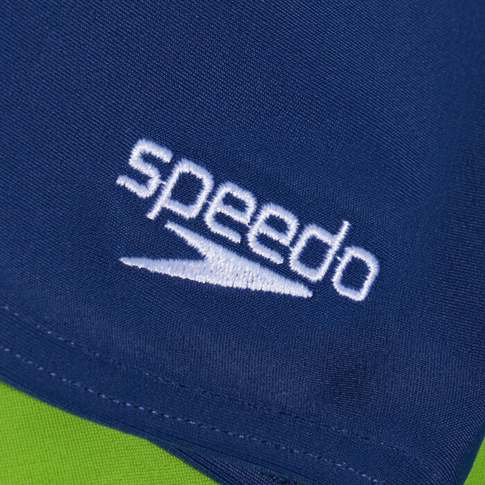 Speedo Kids' Essential Solid Swimming Jammers Blue Speedo Kids' Essential Solid Swimming Jammers Blue image number 2