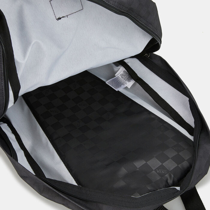 Vans Men's Old Skool Check Backpack Black Vans Men's Old Skool Check Backpack Black image number 3