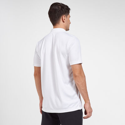 adidas Men's Designed 2 Move 3-Stripes Polo T-Shirt White