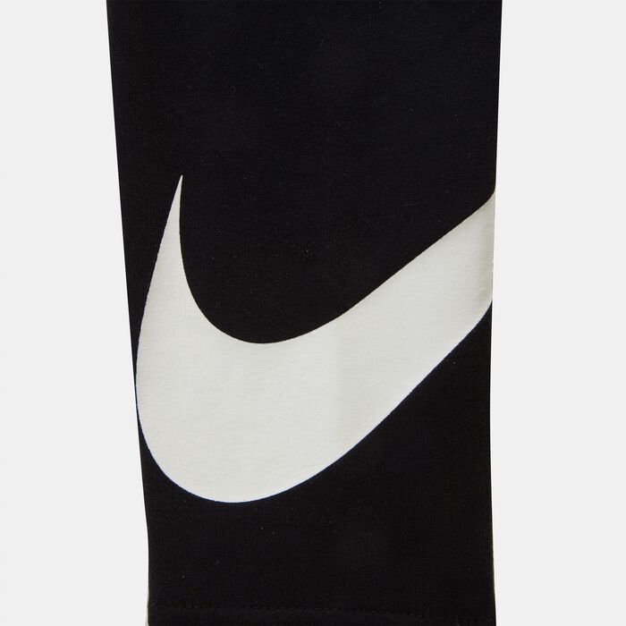 Nike Kids’ Sportswear Leggings (Older Kids) Black Nike Kids’ Sportswear Leggings (Older Kids) Black image number 2
