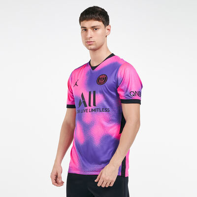 Nike Men's Paris Saint-Germain Fourth Jersey - 2020/21 Orange Nike Men's Paris Saint-Germain Fourth Jersey - 2020/21 Orange