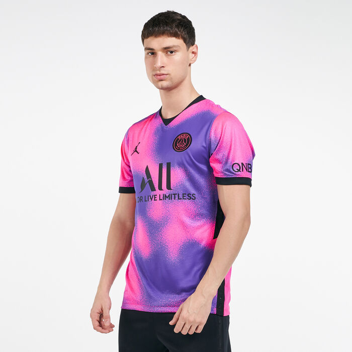 Nike Men's Paris Saint-Germain Fourth Jersey - 2020/21 Orange Nike Men's Paris Saint-Germain Fourth Jersey - 2020/21 Orange image number 0