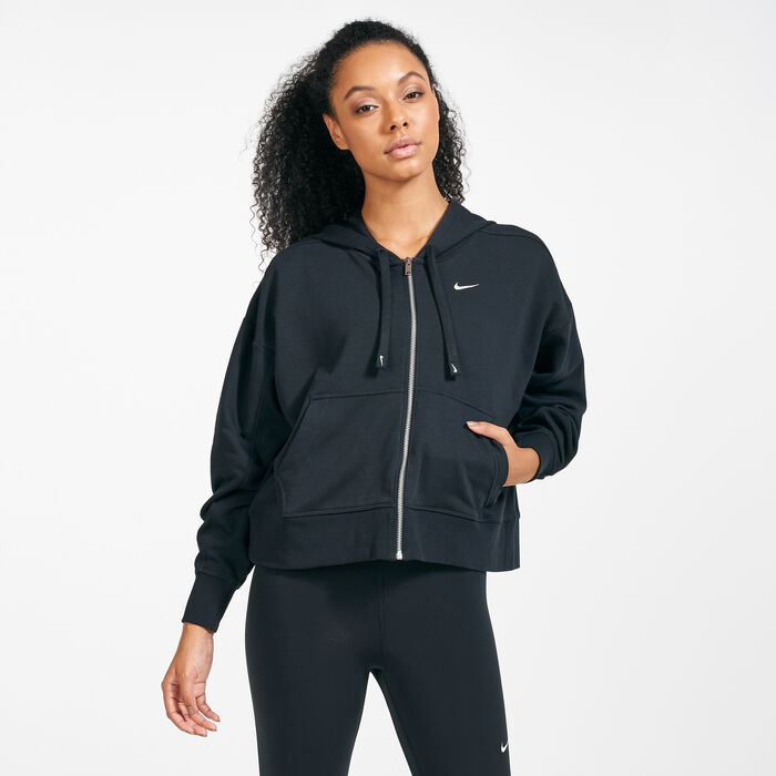 Nike Women's Dri-FIT Get Fit Hoodie Black Nike Women's Dri-FIT Get Fit Hoodie Black image number 0