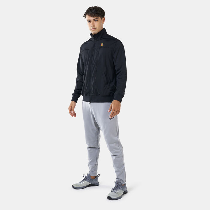 Nike Men's Court Tennis Jacket Black Nike Men's Court Tennis Jacket Black image number 2