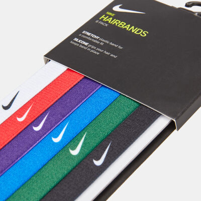 Nike Women's Printed Headbands (6 Pack) Multi