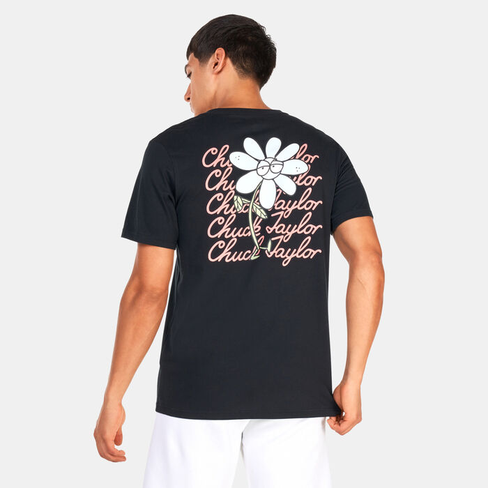 Converse Script Star Essential Seasonal Grow T-Shirt Black Converse Script Star Essential Seasonal Grow T-Shirt Black image number 1