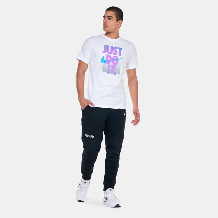 Nike Men's Sportswear Just Do It T-Shirt White Nike Men's Sportswear Just Do It T-Shirt White image number 5