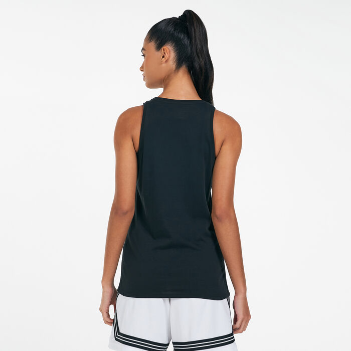 Nike Women's Dri-FIT Swoosh Fly Tank Top Black Nike Women's Dri-FIT Swoosh Fly Tank Top Black image number 1