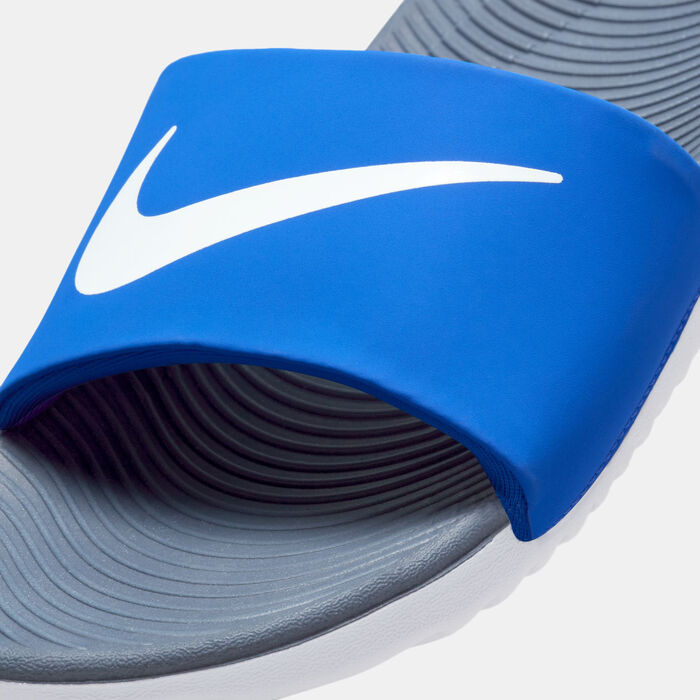 Nike Kids' Kawa Slides Blue image number 6