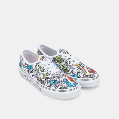 Vans Kids’ Eco Theory Authentic Unisex Shoe White Vans Kids’ Eco Theory Authentic Unisex Shoe White