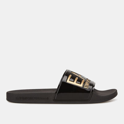 EA7 Emporio Armani Slides Black EA7 Emporio Armani Slides Black