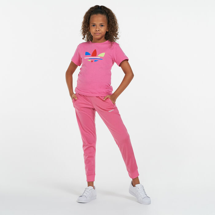 adidas Originals Kids' Adicolor T-Shirt Red adidas Originals Kids' Adicolor T-Shirt Red image number 2