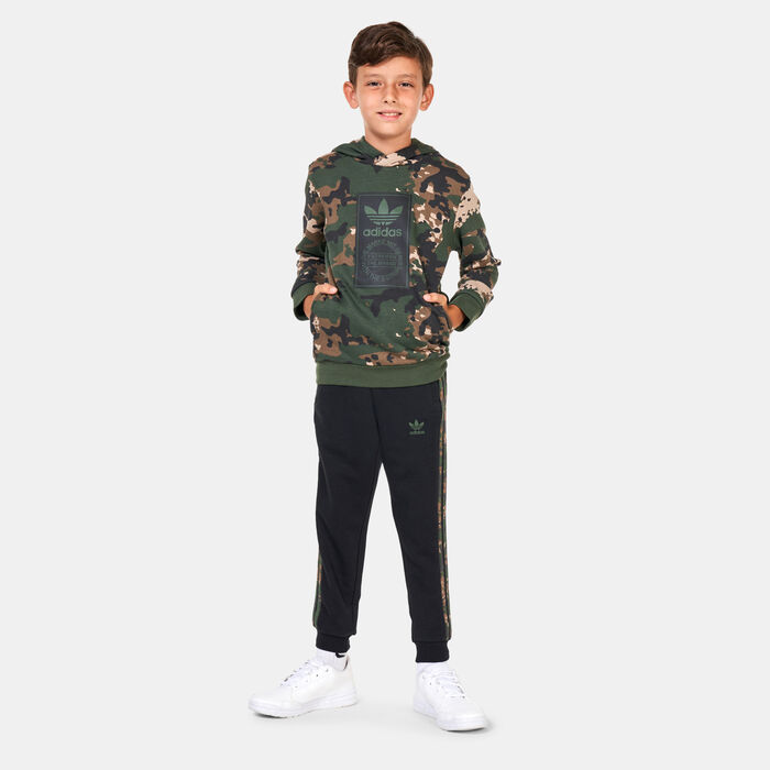 adidas Originals Kids' Camo Hoodie Set Multi adidas Originals Kids' Camo Hoodie Set Multi image number 0