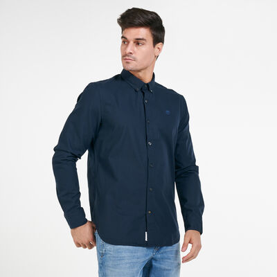 Timberland Men's Ela River Elevated Oxford Shirt Blue