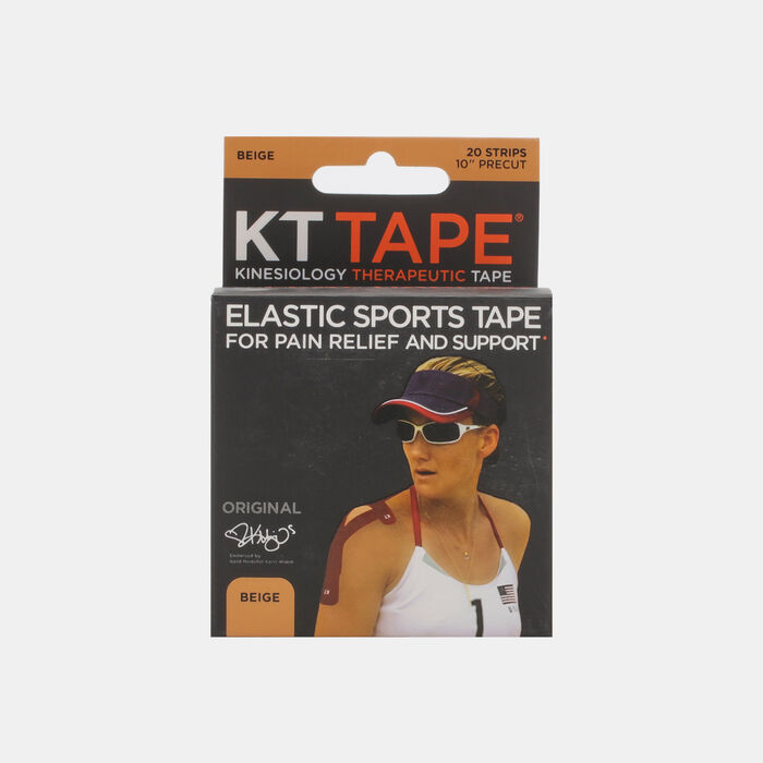 KT Tape Original Pre-Cut 2.0 Strip Cotton Beige KT Tape Original Pre-Cut 2.0 Strip Cotton Beige image number 2