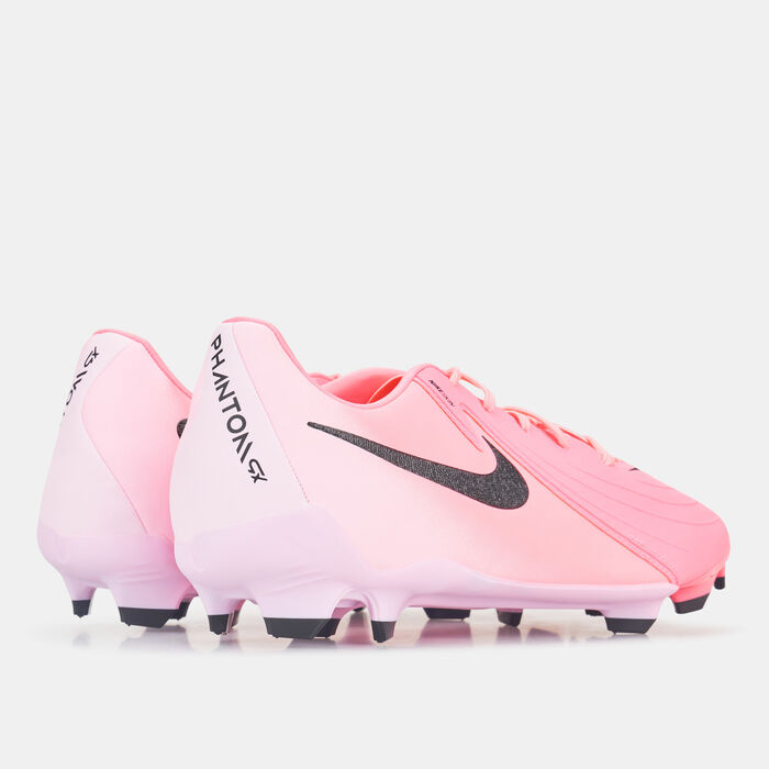 Nike Men's Phantom GX 2 Academy Firm Ground/Multi-Ground Football Shoes Pink image number 2