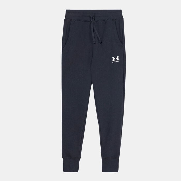 Under Armour Kids' UA Rival Fleece EM Joggers Black Under Armour Kids' UA Rival Fleece EM Joggers Black image number 0