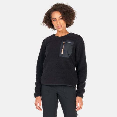 Columbia Women's West Bend™ Crew Sweatshirt Black Columbia Women's West Bend™ Crew Sweatshirt Black