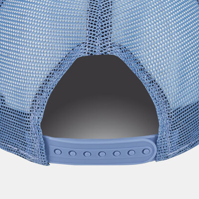 New Era Men's New York Yankees Tonal Mesh A-Frame Trucker Cap Blue