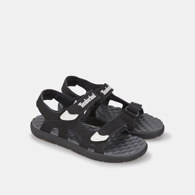 Timberland Kids' Perkins Row 2-Strap Sandals Black