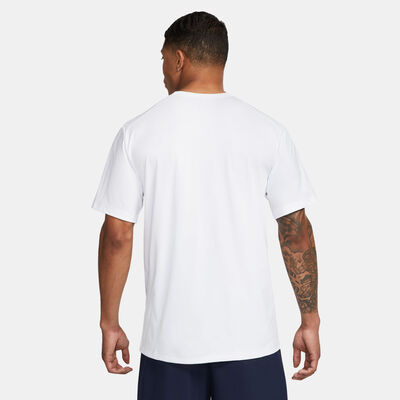 Nike Men's Dri-FIT Hyverse UV Training T-Shirt White