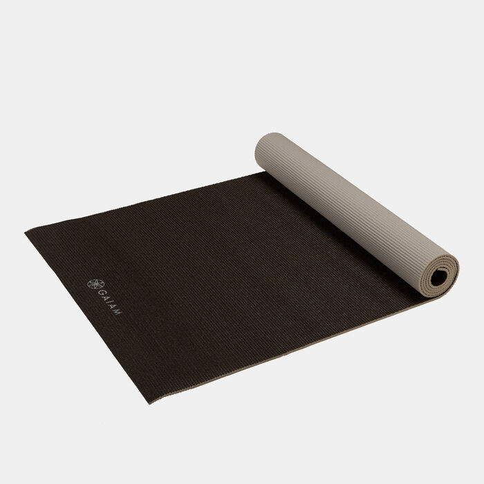 Gaiam Premium 2-Color Yoga Mat (6mm) Purple Gaiam Premium 2-Color Yoga Mat (6mm) Purple image number 1
