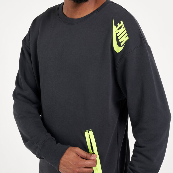 Nike Men's Sportswear Festival Sweatshirt Grey Nike Men's Sportswear Festival Sweatshirt Grey image number 3
