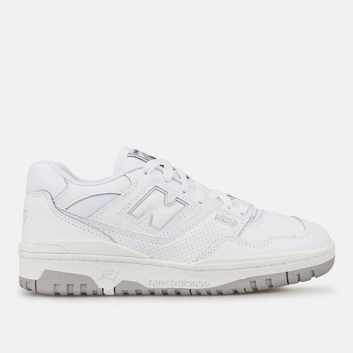 New Balance Men's BB550 Shoe Grey image number 0