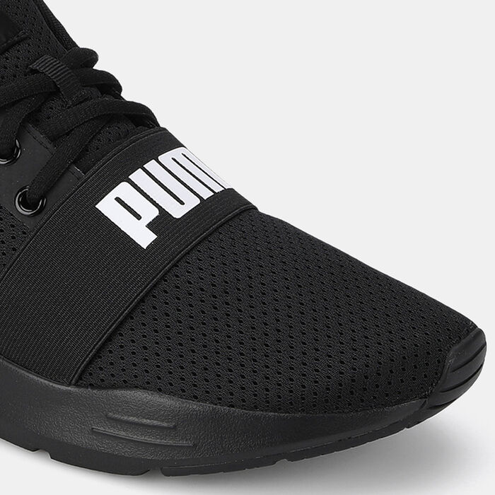 PUMA Men's Wired Run Shoe Black image number 4