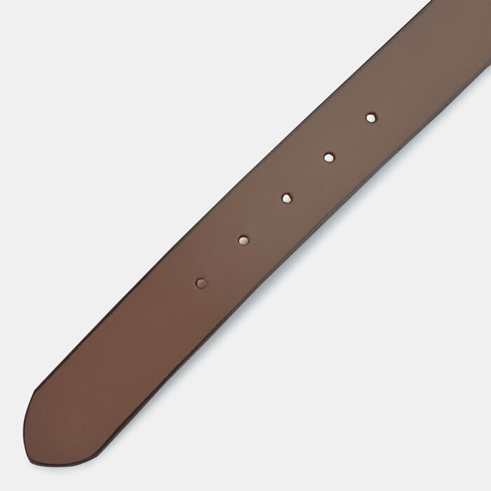 Timberland Roller-Buckle Buffalo Leather Belt Brown Timberland Roller-Buckle Buffalo Leather Belt Brown image number 2
