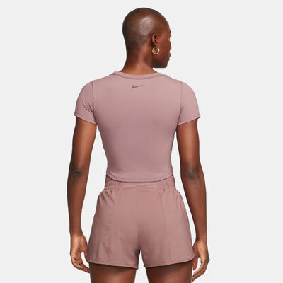 Nike Women's One Dri-FIT Training Crop Top Pink Nike Women's One Dri-FIT Training Crop Top Pink