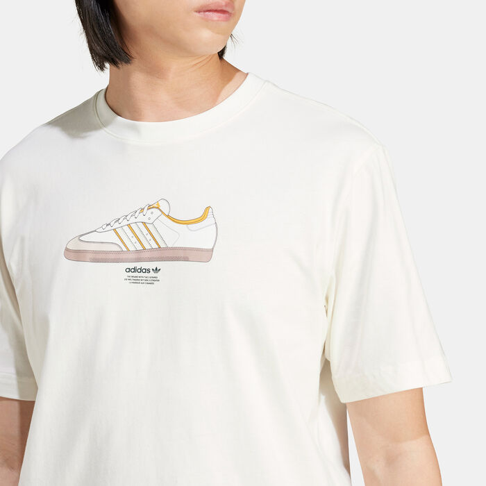 adidas Originals Men's Training Supply Sport T-Shirt White adidas Originals Men's Training Supply Sport T-Shirt White image number 3