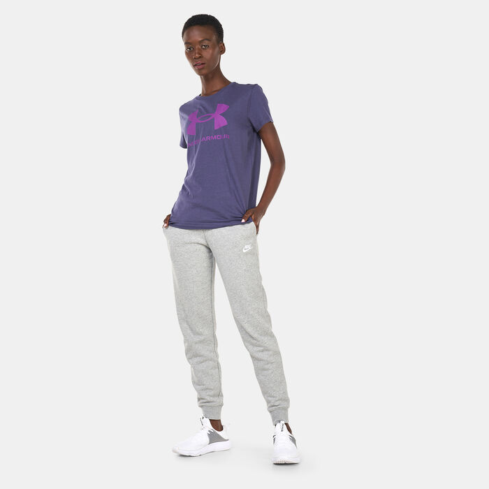 Under Armour Women's Sportstyle Graphic T-Shirt Purple image number 2